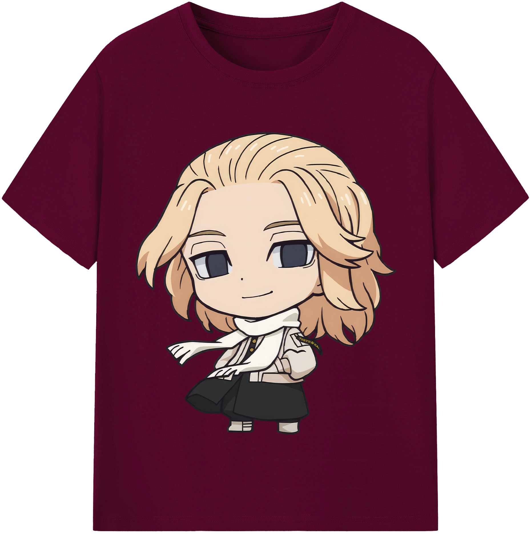 （画像用） 東京リベンジャーズ Tokyo Revengers レディースカジュアルプリントTシャツ（綿100％）